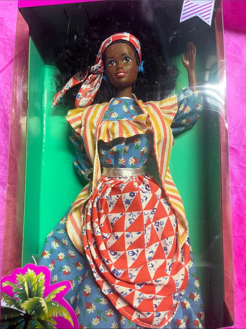 1991 Jamaican Barbie Dolls of the World Collection #4647 NRFB